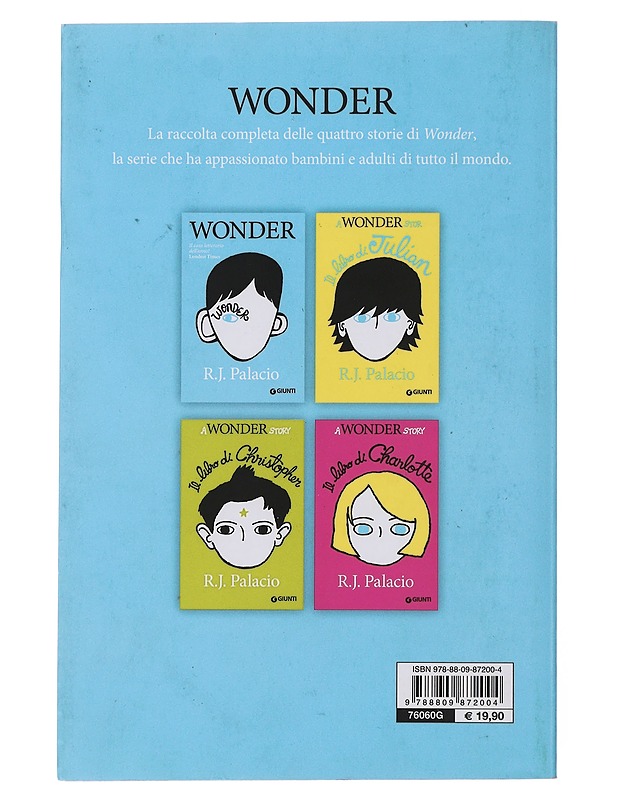 Wonder : All the stories - RJ Palacio - Romaanit ja novellit - 10105511270 - 1