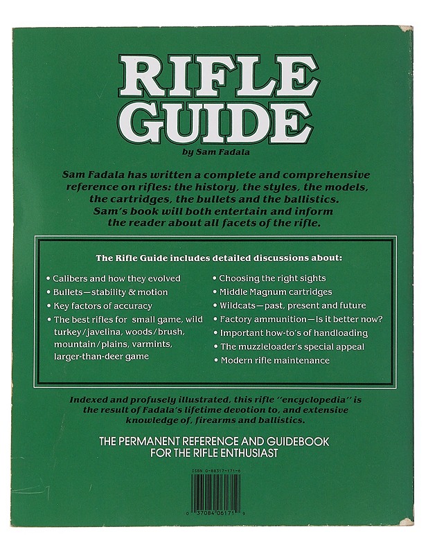 Rifle Guide - Sam Fadala - Harrastekirjat - 10105511282 - 1