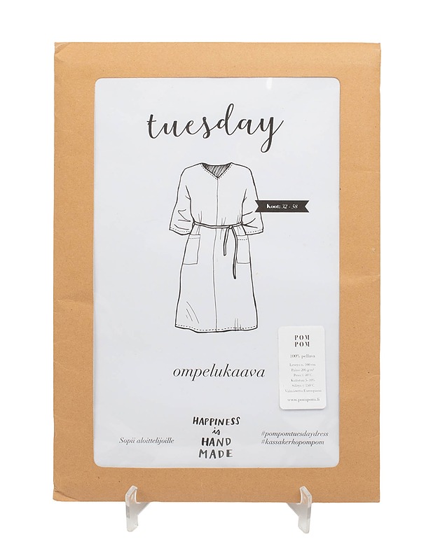 KÄSSÄKERHO POM POM Tuesday kaavapakkaus - Ompelu - 10105511291 - 0