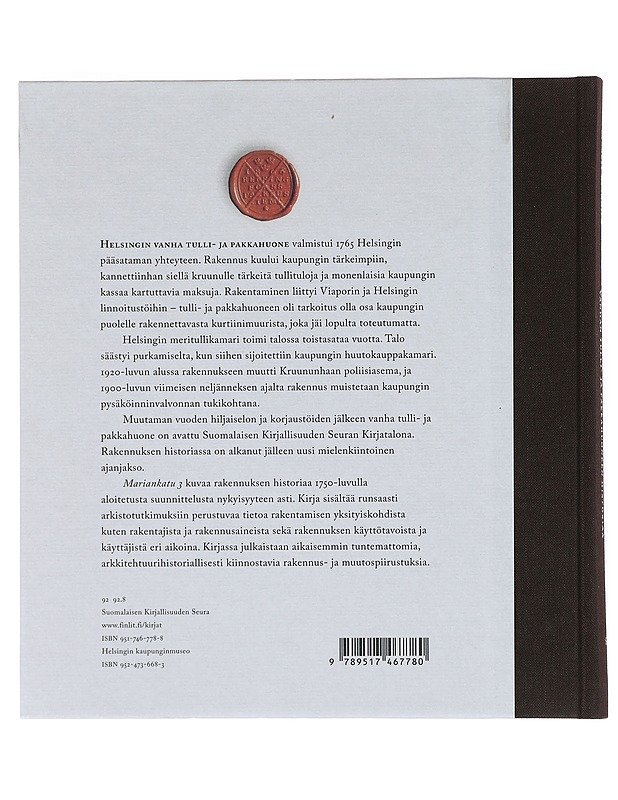 Mariankatu 3 - Maarit Mannila - Kirja lahjaksi - 10105511293 - 1