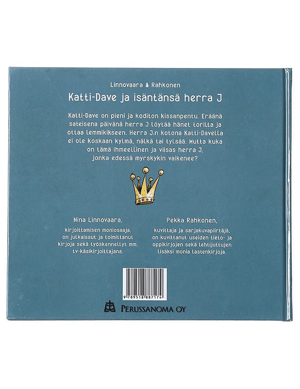 Katti-Dave : ja isäntänsä herra J - Linnovaara, Nina - Lastenkirjat - 10105511305 - 1