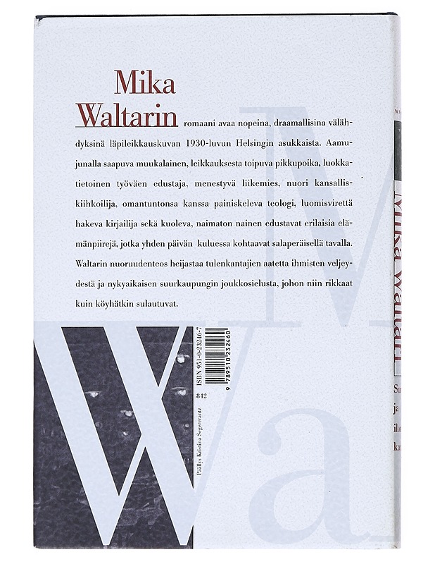 Surun ja ilon kaupunki - Waltari, Mika - Romaanit ja novellit - 10105511320 - 1