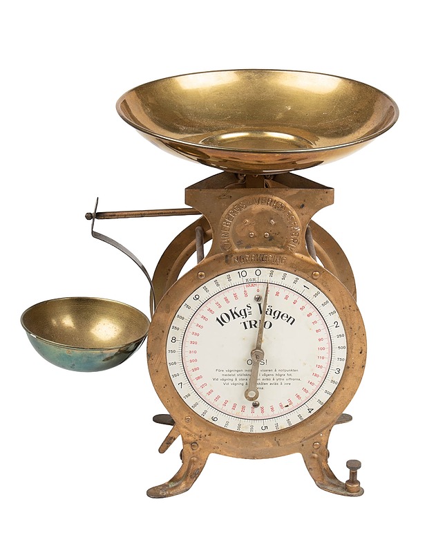 KARLBERGS VERKSTADSFABRIK Trio talousvaaka - Koriste-esineet - 10105511351 - 0