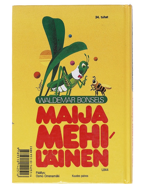 Maija Mehiläinen - Bonsels, Waldemar - Lastenkirjat - 10105511360 - 1