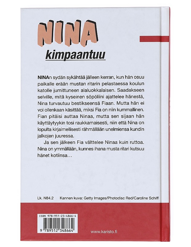 Nina kimpaantuu - Jacobsson, Ritta - Nuorten kirjat - 10105511367 - 1