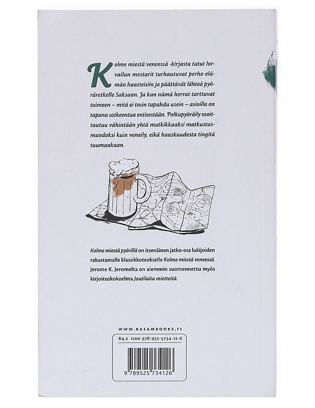 Kolme miestä pyörillä - Jerome, Jerome K. - Romaanit ja novellit - 10105511384 - 1