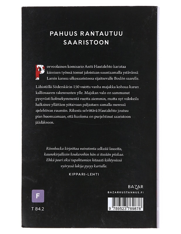 Majakka - Christian Rönnbacka - Jännitys ja dekkarit - 10105511399 - 1