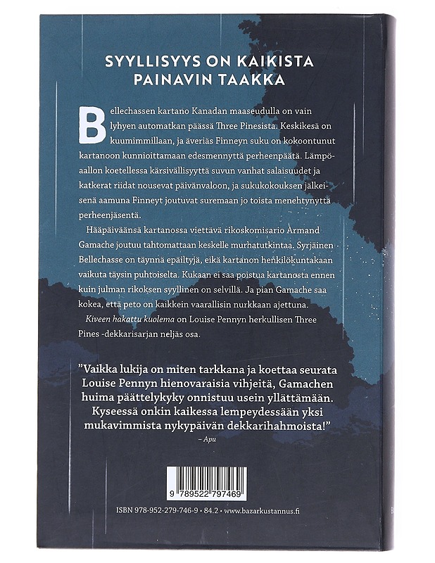 Kiveen hakattu kuolema - Penny, Louise - Jännitys ja dekkarit - 10105511409 - 1