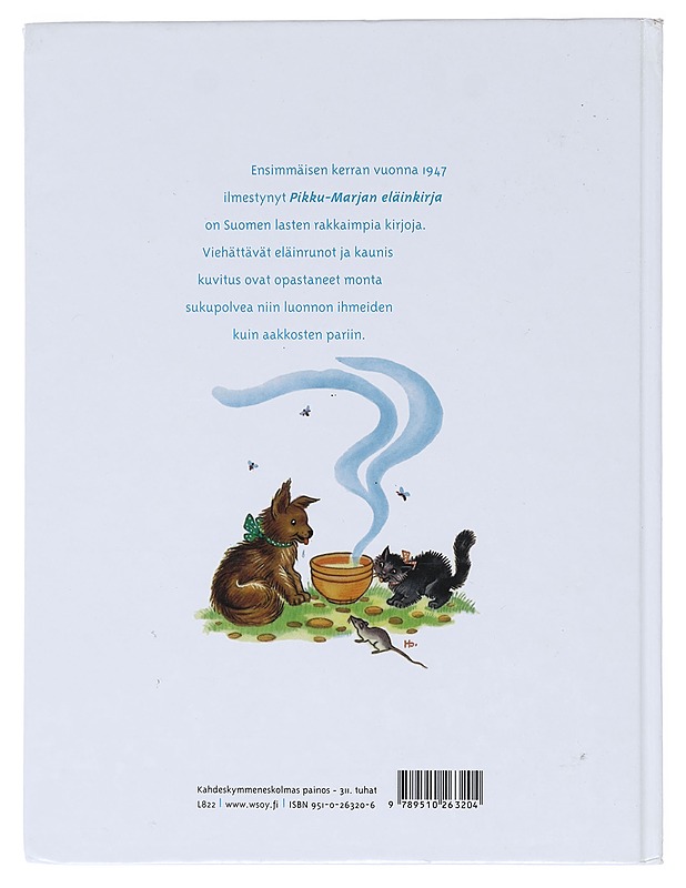 Pikku-Marjan eläinkirja - Latvala, Laura - Lastenkirjat - 10105511410 - 1