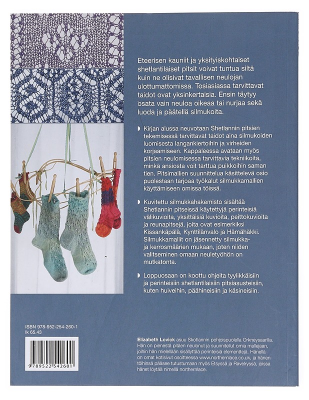 Shetlannin pitsit - Lovick, Elizabeth - Käsityökirjat - 10105511412 - 1
