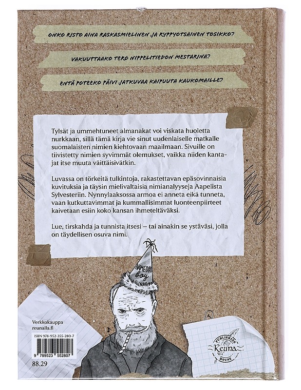 Nynnylaakson nimipäivät - Nina Nevalainen - Kaunokirjallisuus - 10105511422 - 1