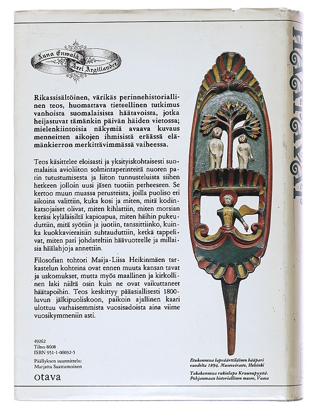 Suomalaiset häätavat - Maija-Liisa Heikinmäki - Historiakirjat - 10105511434 - 1