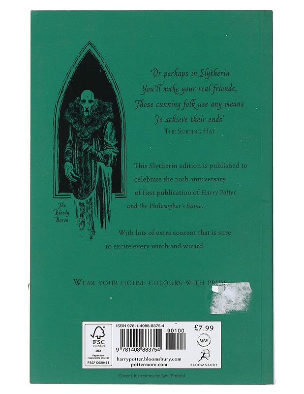Harry Potter and the Philosopher's Stone - J.K. Rowling - Fantasia- ja scifi - 10105511463 - 1