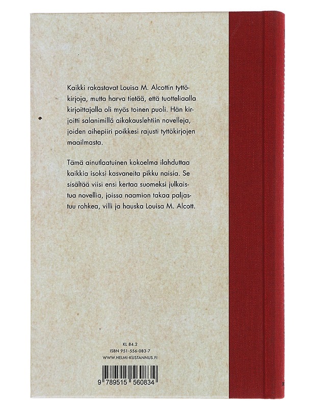 Naamion takana : kootut kertomukset - Alcott, Louisa M. - Romaanit ja novellit - 10105511475 - 1