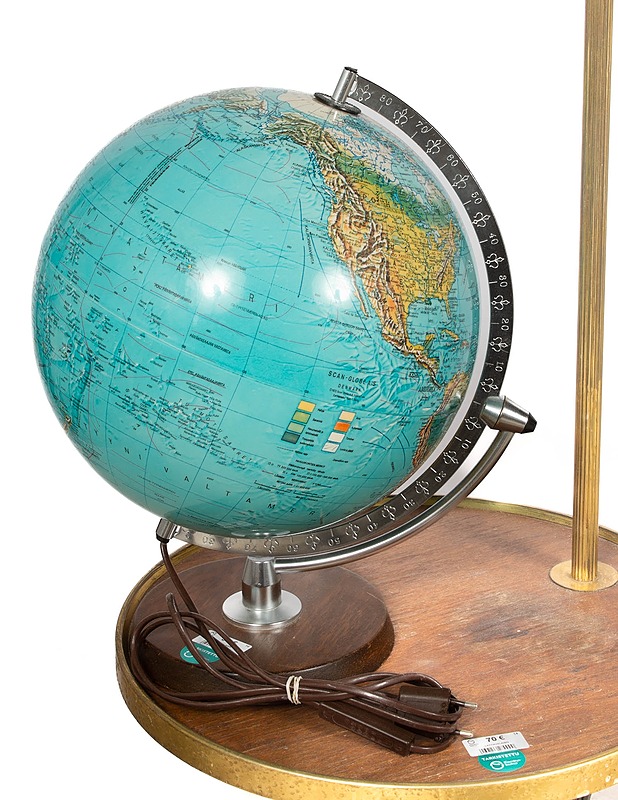 Karttapallopöytävalaisin  - Valaisimet - 10105511479 - 1