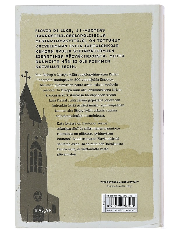 Loppusoinnun kaiku kalmistossa - Bradley, Alan - Jännitys ja dekkarit - 10105511480 - 1