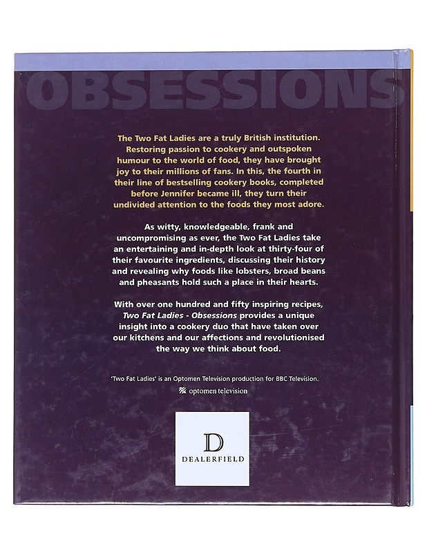 Two Fat Ladies Obsessions - Ruokakirjat - 10105511496 - 1