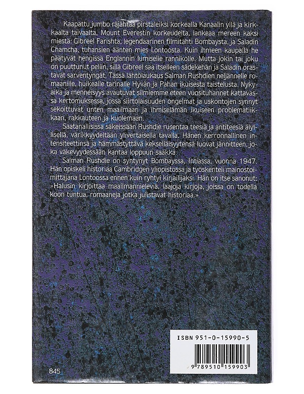 Saatanalliset säkeet - Rushdie, Salman - Romaanit ja novellit - 10105511506 - 1