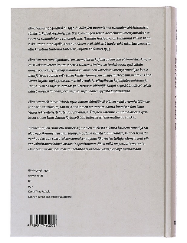 Elina Vaara - Kerttu Saarenheimo - Elämäkerrat ja muistelmat - 10105511511 - 1