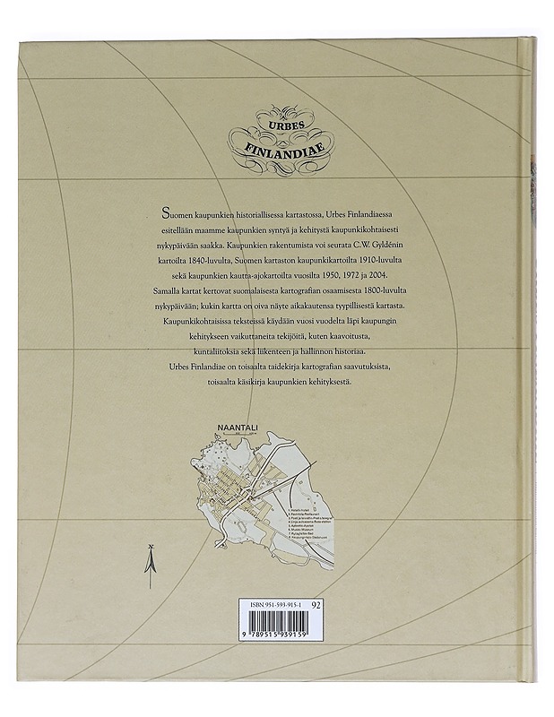 Urbes Finlandiae : Suomen kaupunkien historiallinen kartasto - Jussi Iltanen - Tietokirjat ja oppaat - 10105511546 - 1