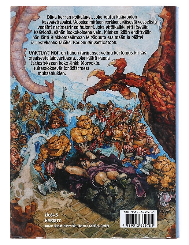 Vartijat hoi! - Pratchett, Terry - Kirja lahjaksi - 10105511560 - 1