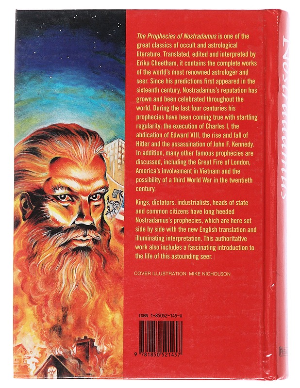 The prophecies of Nostradamus - Nostradamus - Tietokirjat ja oppaat - 10105511562 - 1