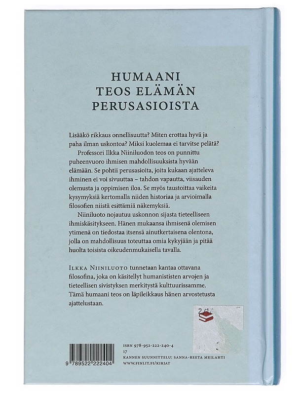 Hyvän elämän filosofiaa - Ilkka Niiniluoto - Tietokirjat ja oppaat - 10105511574 - 1