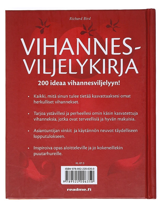 Vihannesviljelykirja - Bird, Richard - Tietokirjat ja oppaat - 10105511580 - 1