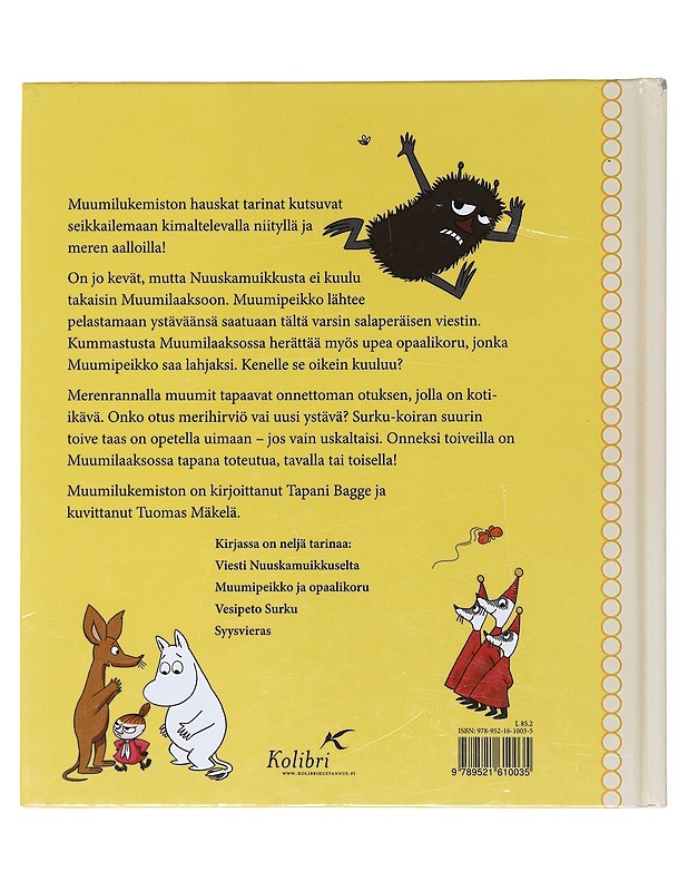 Muumit maalla ja merellä - Bagge, Tapani - Lastenkirjat - 10105511594 - 1