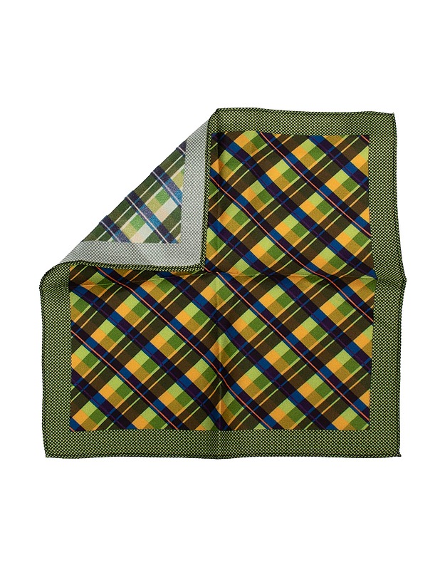 Ruudullinen taskuliina - Solmiot ja kalvosinnapit - 10105511627 - 0