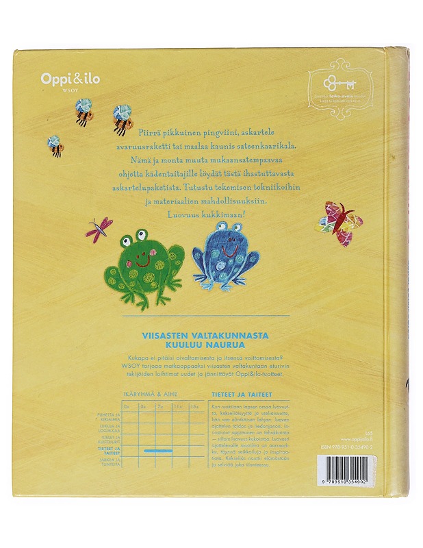 Luovaa puuhaa : oivaltavia askarteluideoita - Barlow, Amanda - Lastenkirjat - 10105511660 - 1