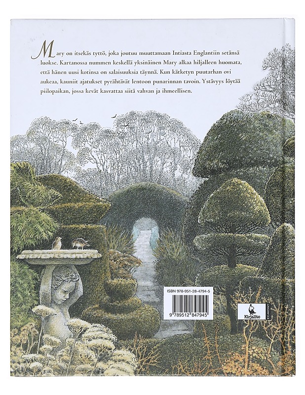 Salainen puutarha - Burnett, Frances Hodgson - Lastenkirjat - 10105511673 - 1