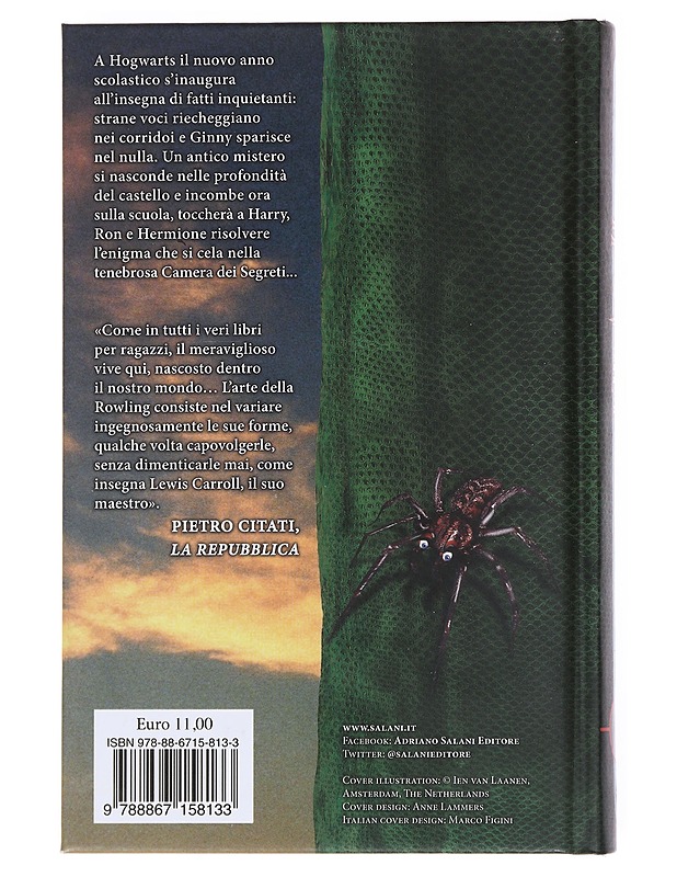 Harry Potter : E La Camer Dei Segreti- J .K Rowling - Kaunokirjallisuus - 10105511686 - 1