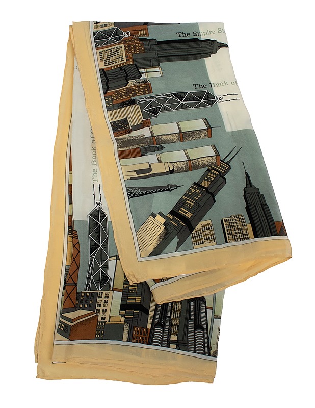 MARJA KURKI silkkihuivi - Kaulahuivit - 10105511753 - 0