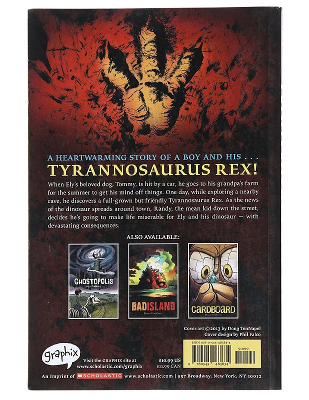 Tommysaurus Rex : A Graphic Novel : Doug TenNapel - Lastenkirjat - 10105511768 - 1