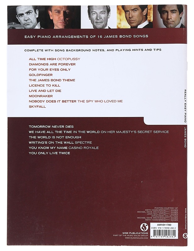 16 James Bond songs : really easy piano - Barry, John - Tietokirjat ja oppaat - 10105511782 - 1