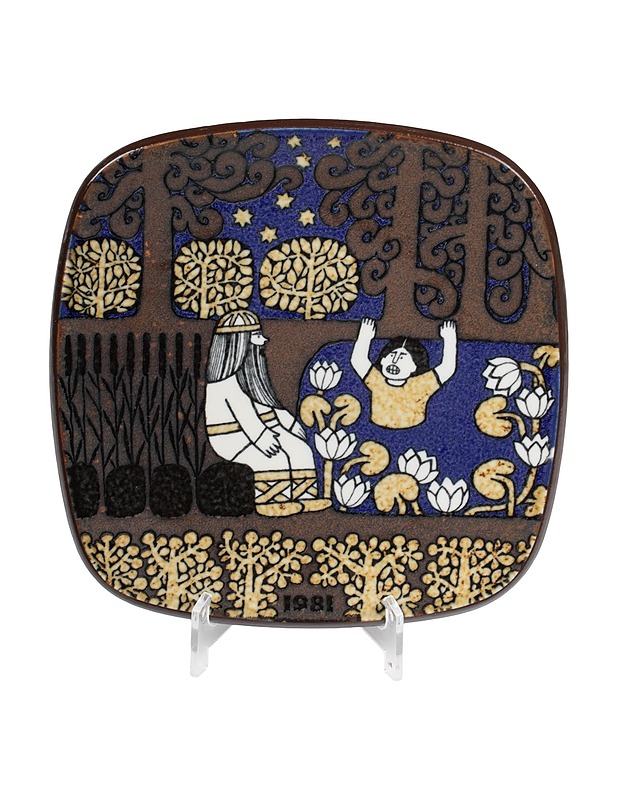 ARABIA Kalevala 1981 vuosilautanen - Designsuosikit - 10105511810 - 0