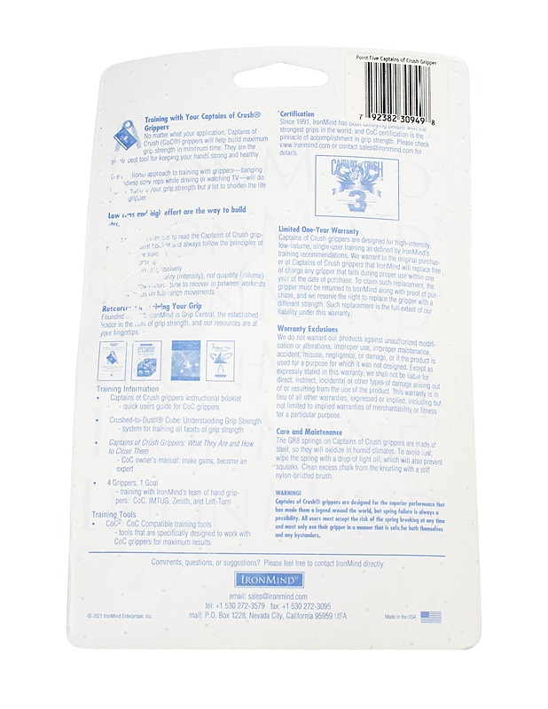 IRONMIND Captains of Crush puristin - Kuntoilu - 10105511813 - 1