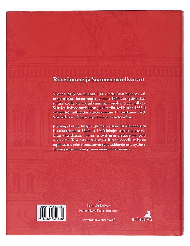 Ritarihuone Ja Suomen Aatelissuvut - Historiakirjat - 10105511829 - 1