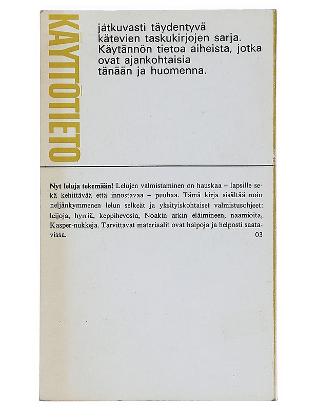 Teemme itse leluja - Sheila Jackson - Lastenkirjat - 10105511846 - 1