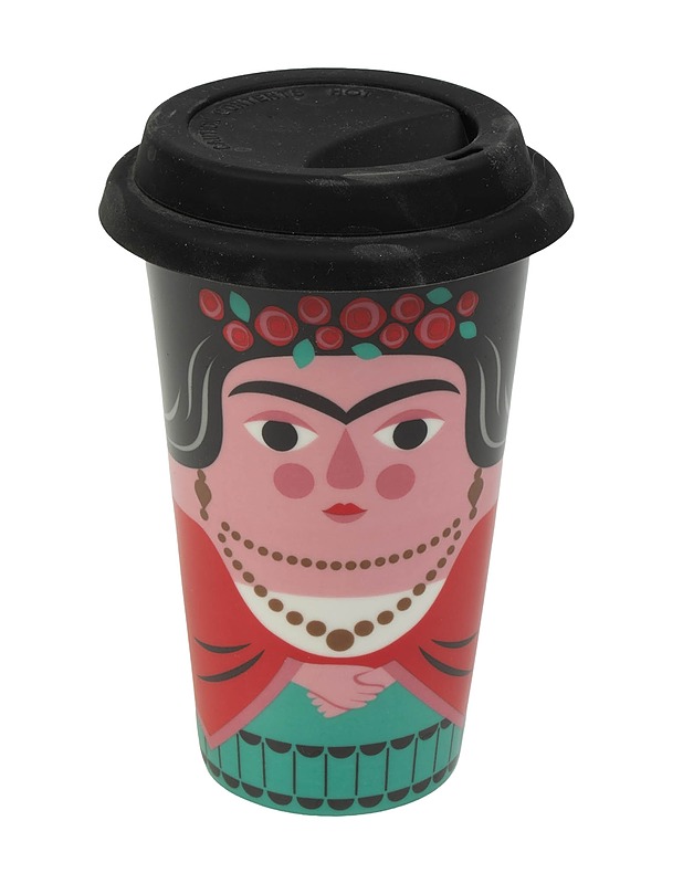 OMM DESIGN Frida Kahlo matkamuki - Mukit ja kahvikupit - 10105511889 - 0