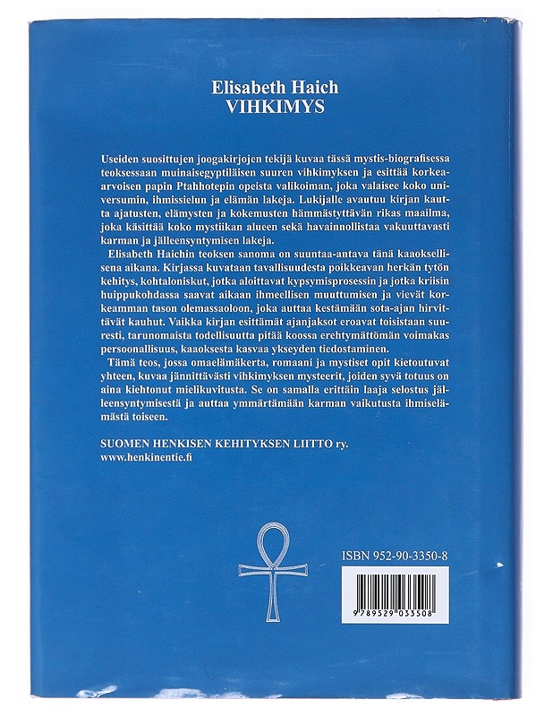 Vihkimys - Haich, Elisabeth - Elämäkerrat ja muistelmat - 10105511891 - 1