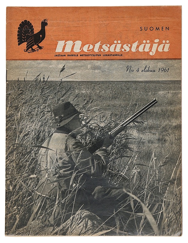 Metsästäjä : N:o 4 elokuu 1961 - Harrastekirjat - 10105511926 - 0