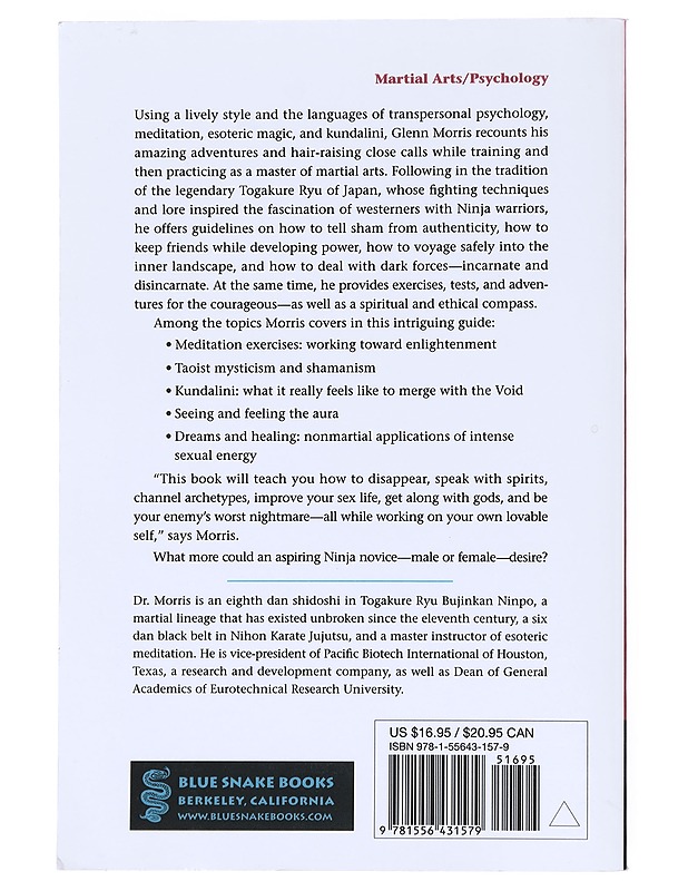 Path notes of an american ninja master - Glenn Morris - Tietokirjat ja oppaat - 10105511956 - 1