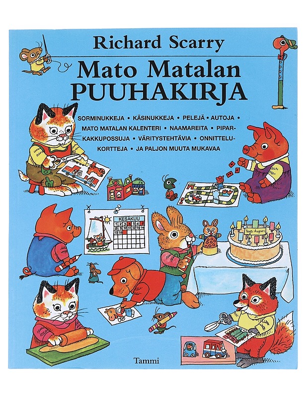 Mato matalan puuhakirja - Scarry, Richard - Lastenkirjat - 10105511957 - 0