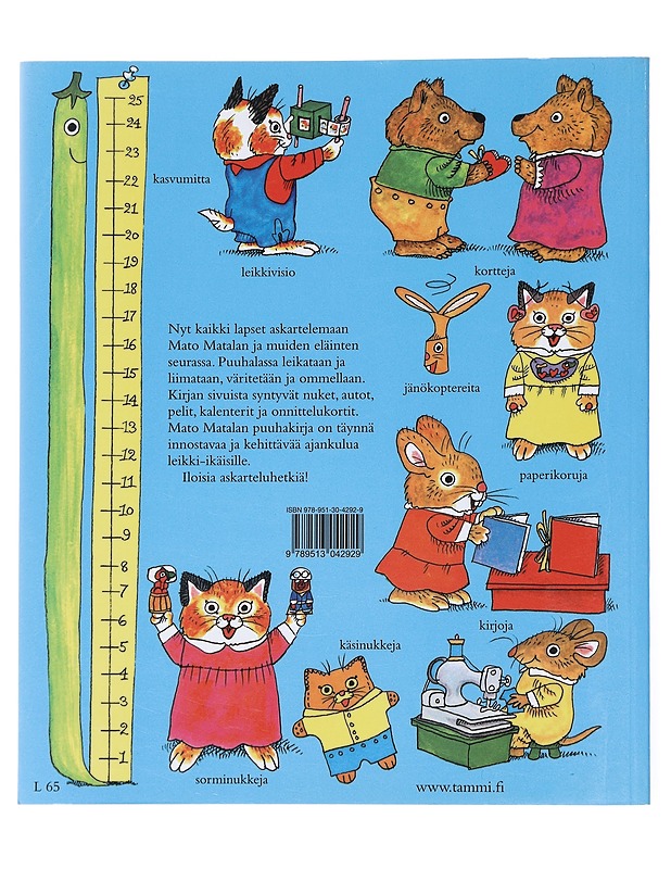 Mato matalan puuhakirja - Scarry, Richard - Lastenkirjat - 10105511957 - 1