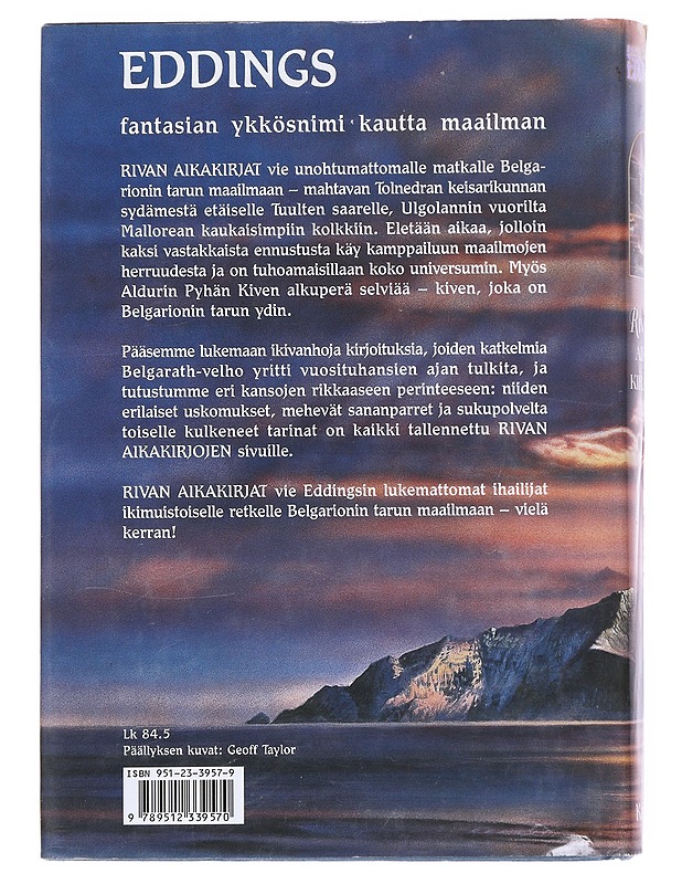 Rivan aikakirjat : Belgarionin ja Mallorean tarujen vanhat käsikirjoitukset - Eddings, David - Fantasia- ja scifi - 10105511981 - 1