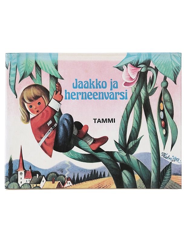 Jaakko ja herneenvarsi -ponnahduskuvakirja - Lastenkirjat - 10105511990 - 0