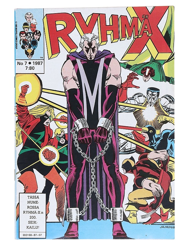 Ryhmä-X 7/87 , X-Men - Sarjakuvat - 10105512013 - 0