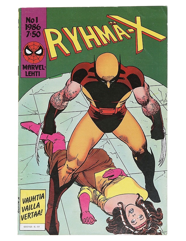 RYHMÄ-X No 1 - Sarjakuvat - 10105512037 - 0